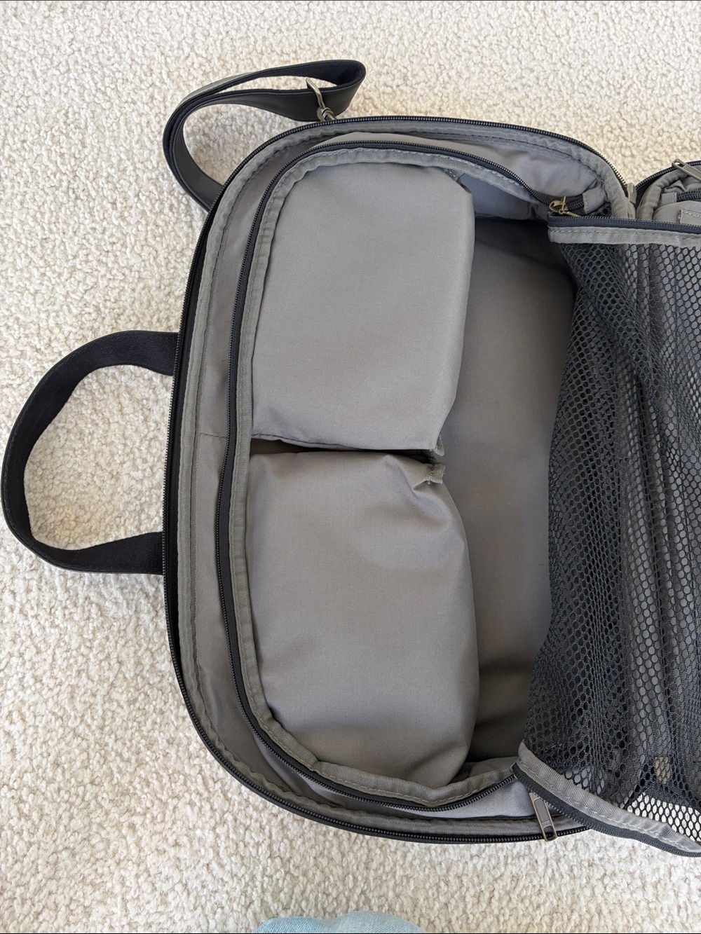 Nomad Lane Original Bento Bag – Brushed Gold Hardware Travel Personal Item Bag - Picture 5 of 10